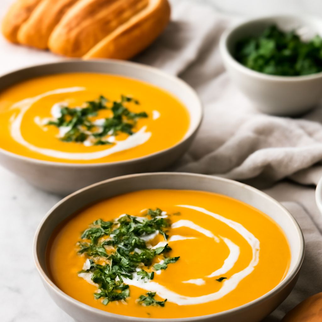 Delicious slow cooker pumpkin soup, crockpot pumpkin soup