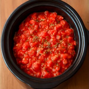 slow cooker tomato sauce and crock pot tomato sauce