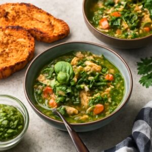 green bean soup and 7 bean soup mix