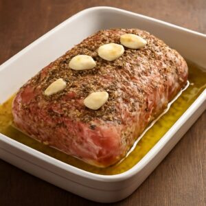 Delicious pork roast marinade and boneless pork roast marinade