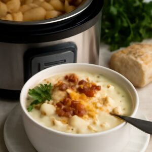 Delicious pressure cooker potato soup recipe with split peas