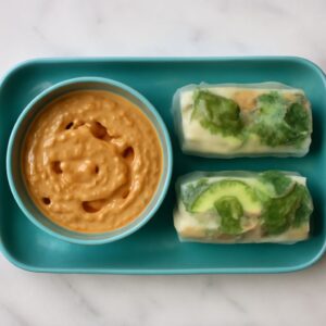 Summer roll peanut sauce and peanut butter dipping sauce