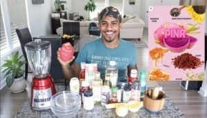 Pink sauce compared to soy sauce