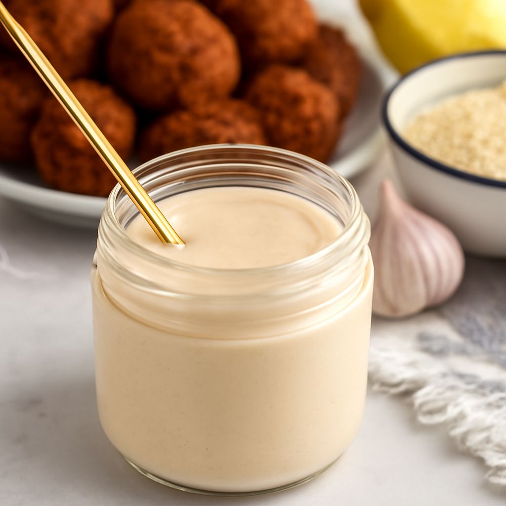 falafel sauce and falafel dipping sauce