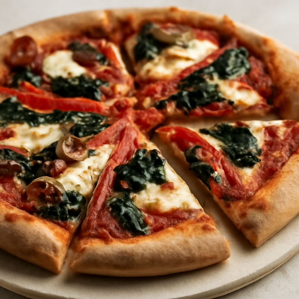 Delicious olive oil pizza sauce and olive oil marinade for chicken