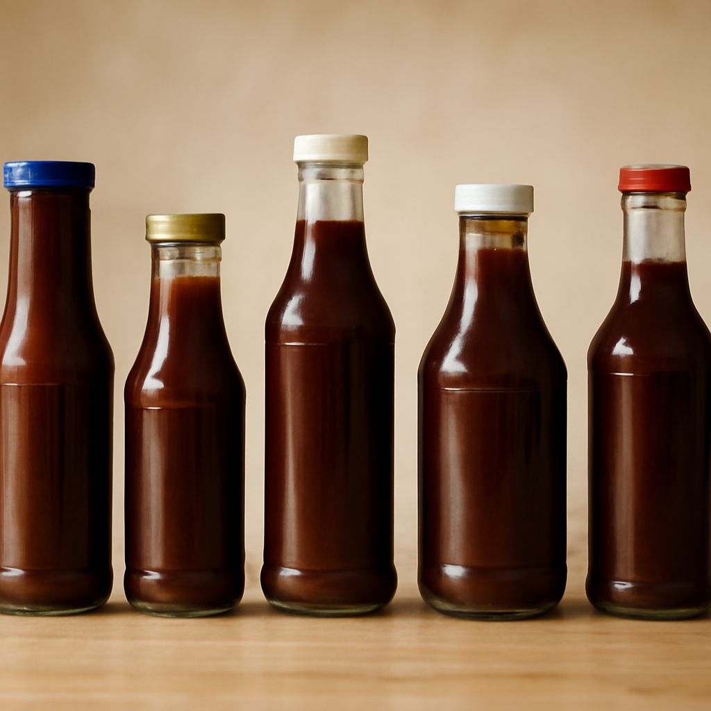 British brown sauce and English brown sauce varieties