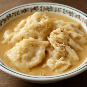 Delicious homemade soup dumplings with pork filling