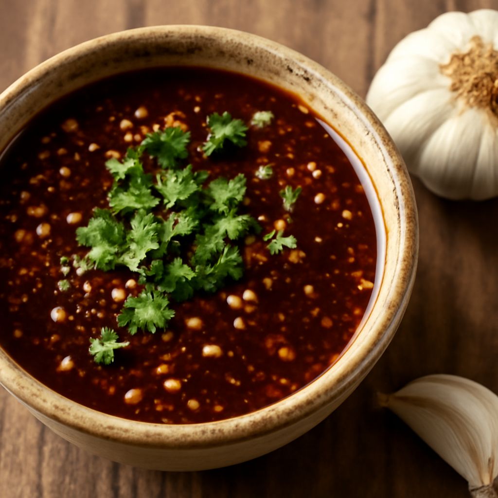 A variety of Thai sauces, including spicy Thai sauce and Thai dipping sauce