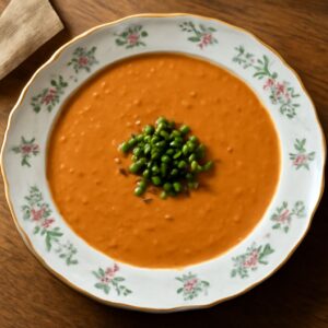 Delicious roasted red pepper and gouda soup recipe