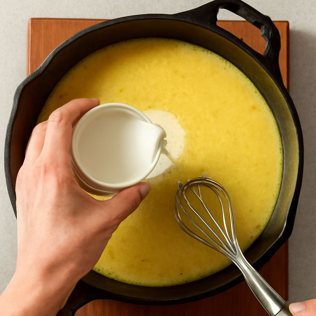 Delicious lemon butter cream sauce for fish and creamy lemon caper sauce