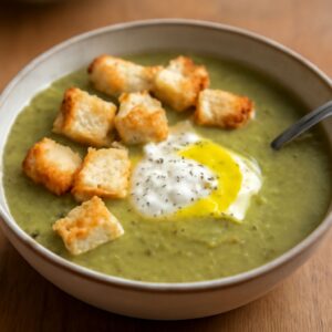 asparagus potato soup, vegan asparagus soup