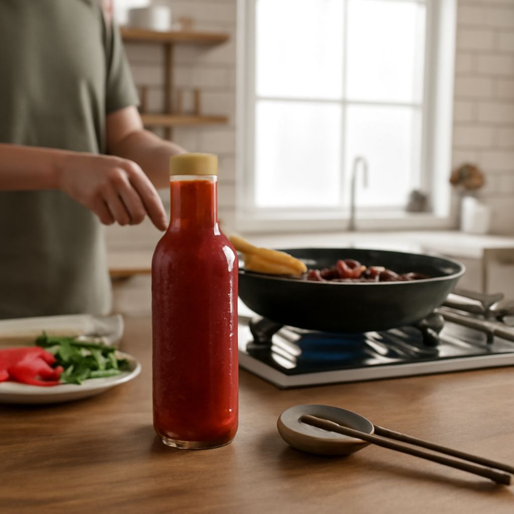 Gourmet hot sauce and hot sauce sampler