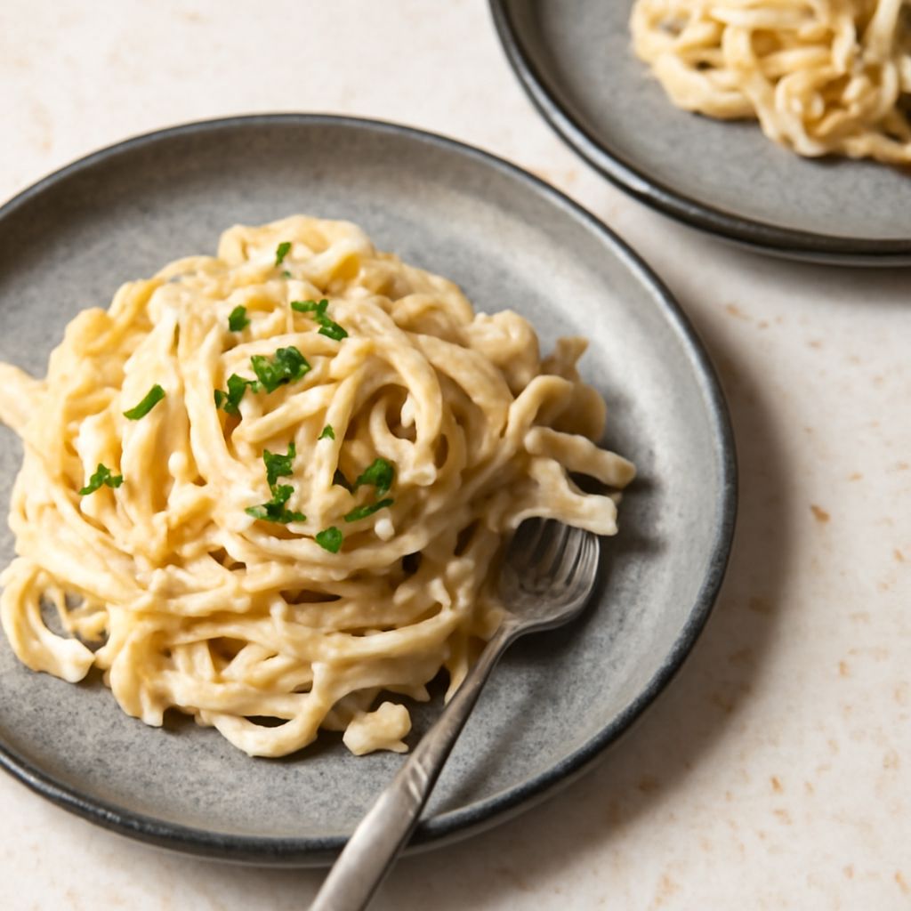 Cashew alfredo sauce and mushroom alfredo sauce recipe