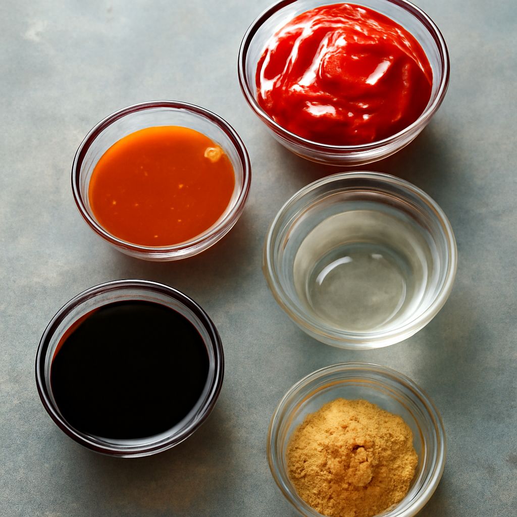 Learn how to make mambo sauce, dark soy sauce, and mumbo sauce