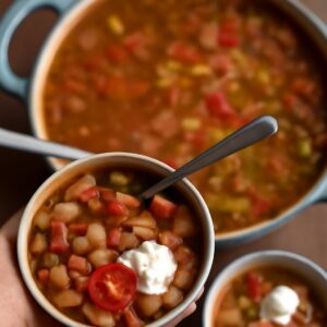 Northern Bean Soup and Cajun Bean Soup