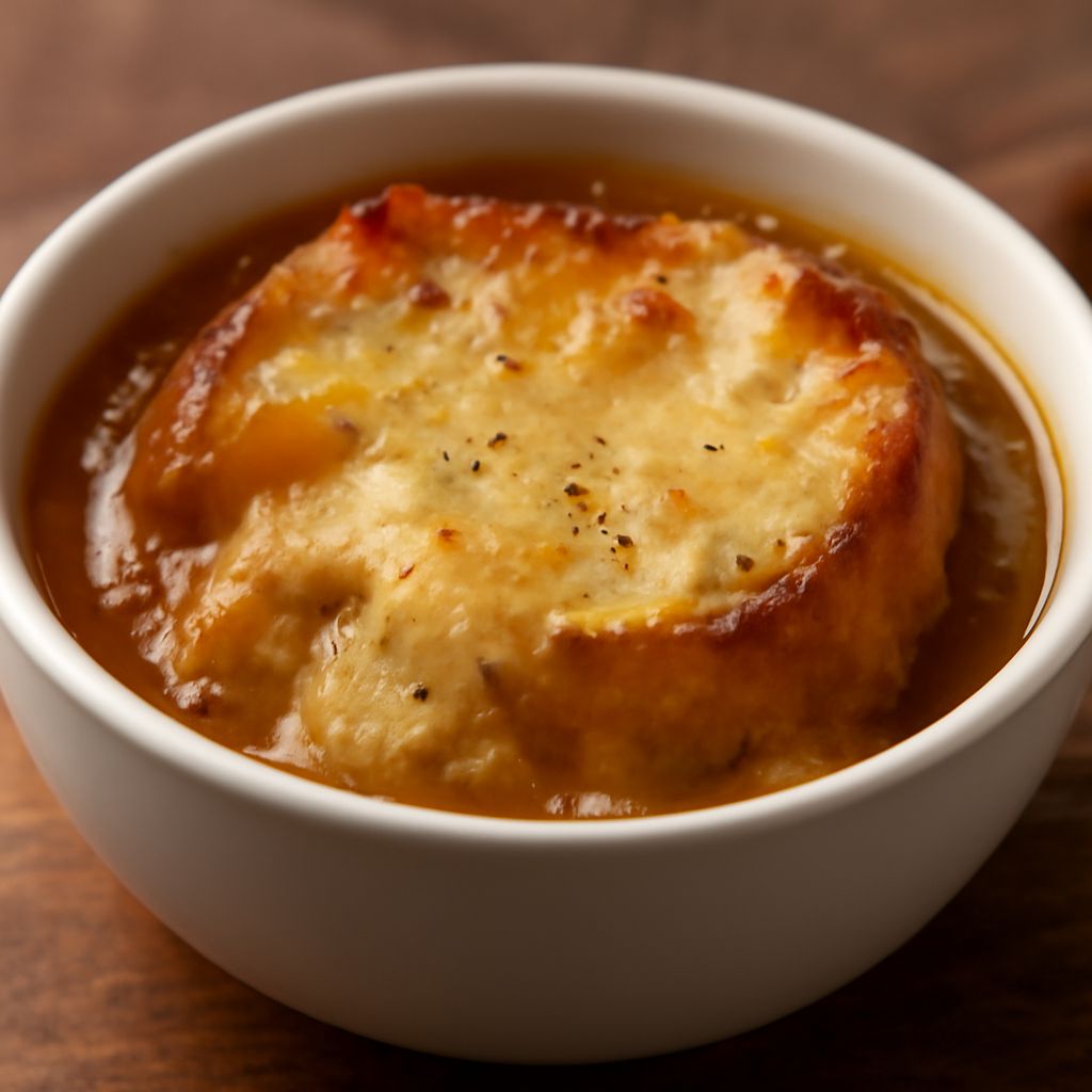 Ina Garten French onion soup and tomato soup