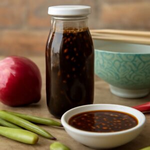 Delicious Asian dipping sauce and samosa dipping sauce