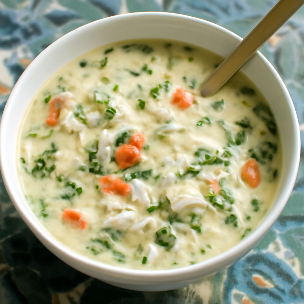 Creamy lemon rice soup and hamburger soup with rice