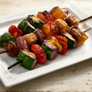 Veggie kabob marinade and grilled mushroom marinade tips