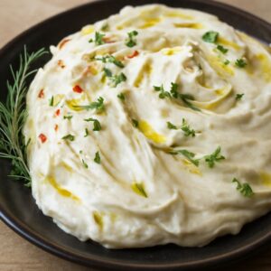 Cashew cheese sauce and ricotta cheese sauce