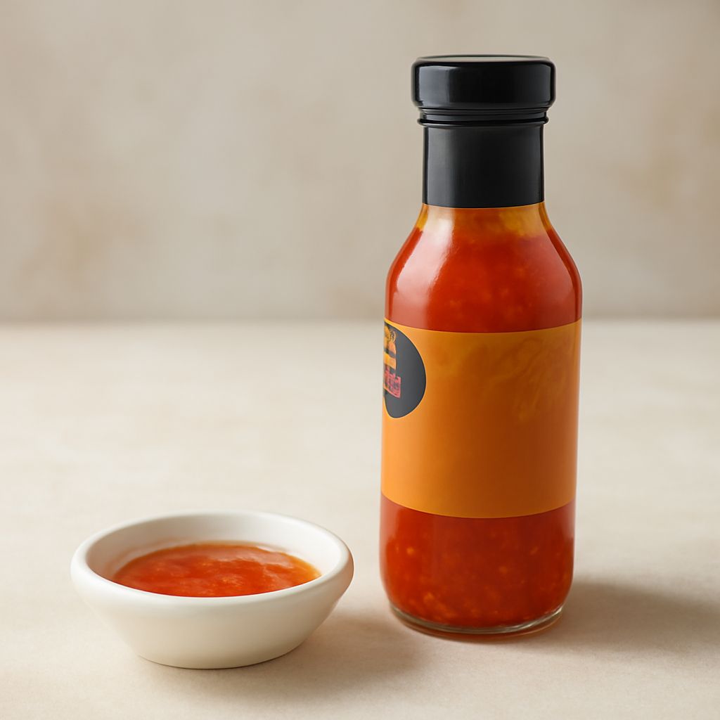 Mexican hot sauce and Thai hot sauce options