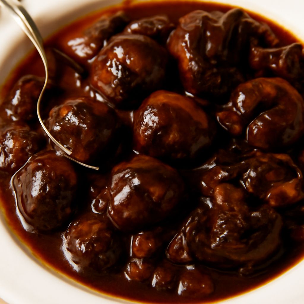 A delicious red wine reduction sauce for steak alongside port wine reduction sauce