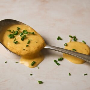 Sherry cream sauce and sage cream sauce
