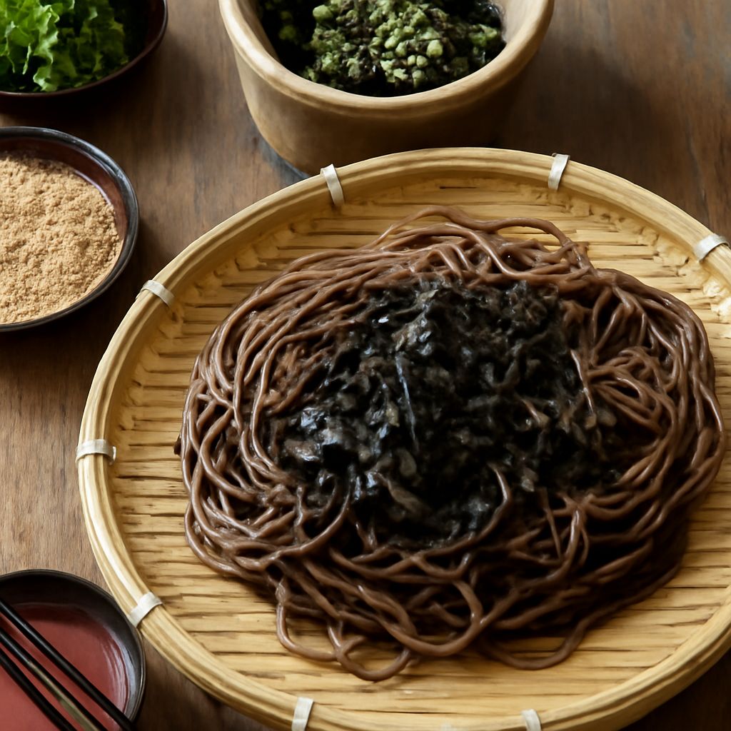 Soba noodle dipping sauce with soba sauce recipe