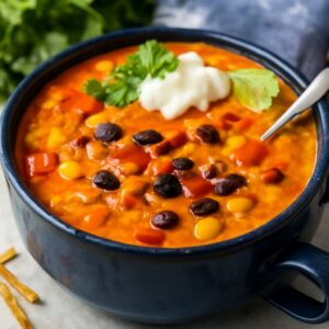 Southwest sauce and southwest tortilla soup