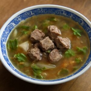 clear vegetable soup, thai vegetable soup