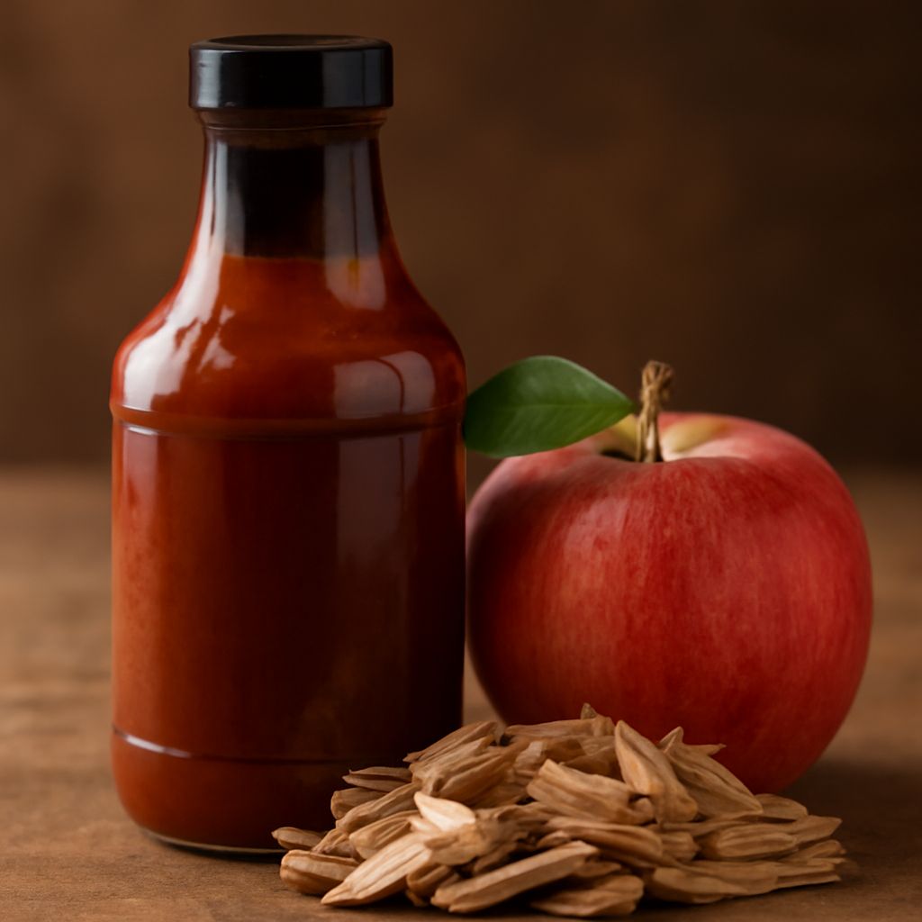 Gluten free barbecue sauce, hickory BBQ sauce, and whiskey barbecue sauce