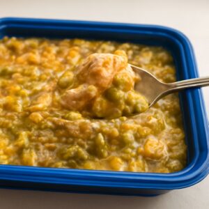 Squirrel stew and pork loin stew