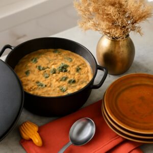 Cozy autumn wild rice soup and ham and wild rice soup