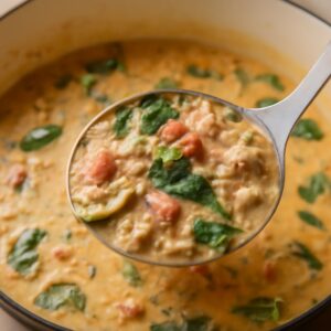 Creamy Italian sausage soup and homemade seasoning
