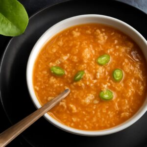Miso egg drop soup and ramen egg drop soup