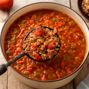 how to make stuffed pepper soup and easy stuffed pepper soup