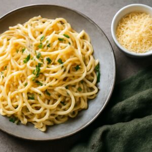 Alfredo sauce without cream and asparagus soup without cream