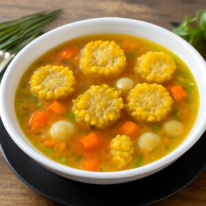 corn on the cob seasoning and vegan corn soup
