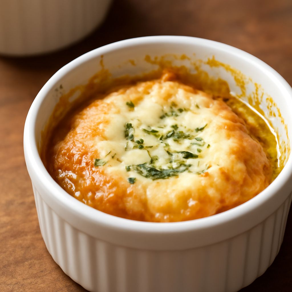 Gluten free and authentic french onion soup with dumplings