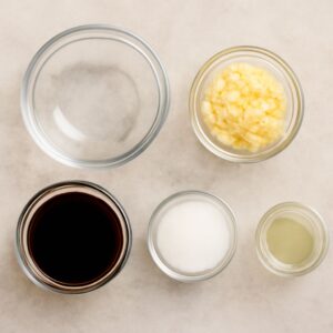 Meat jun sauce and huckleberry sauce for savory dishes