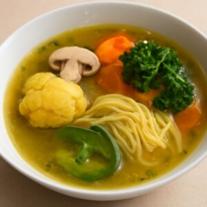 Sicilian and Georgian chicken soup varieties