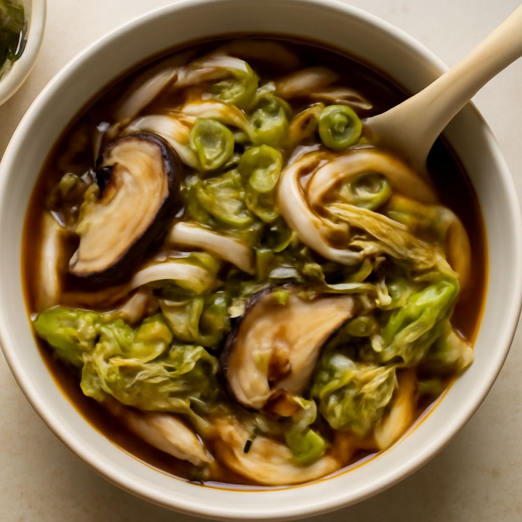 Simple mushroom soup, onion mushroom soup, and healthy variations