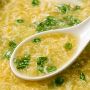 Is egg drop soup vegetarian and how to make it without chicken broth