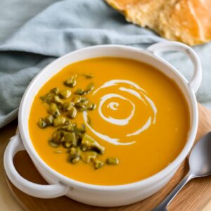 Pumpkin Carrot Soup and Carrot Dill Soup