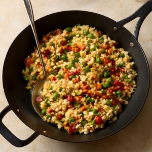 Simple fried rice recipe and how to make fried rice at home